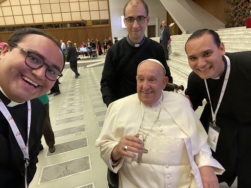 Selfie con el Papa Fracisco (2024)